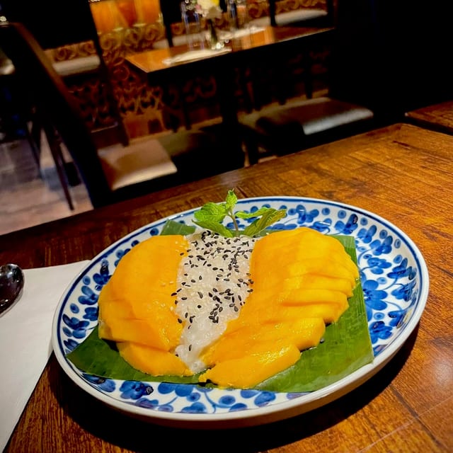 Coconut Sticky Rice w/ Mango.