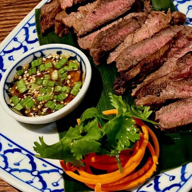 Grilled Pork Loin or Beef.