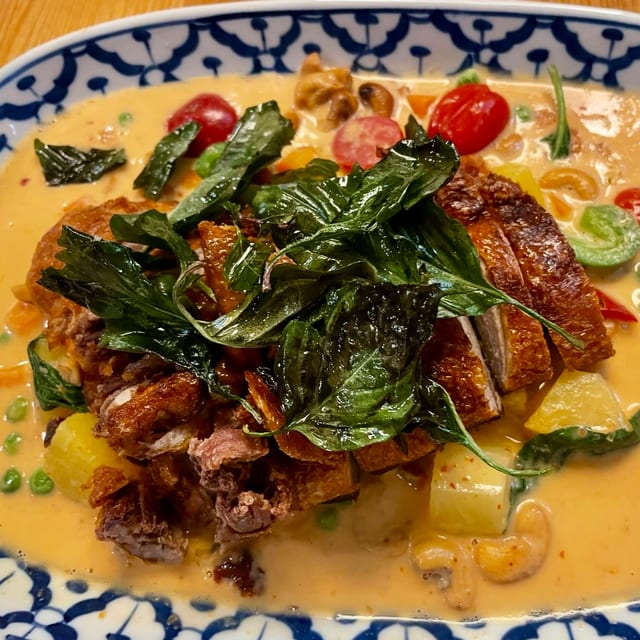 Roasted Duck Curry.