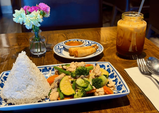 Mixed Vegetables Lunch Entree.