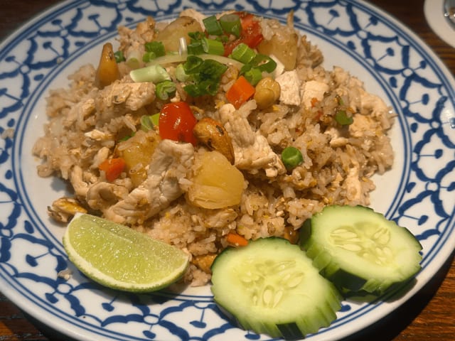 Pineapple Fried Rice.