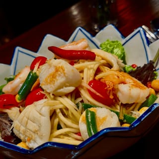 Seafood Papaya Salad
