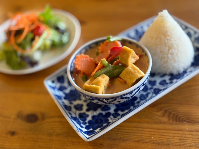 Panang Curry Lunch Entree.