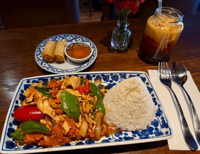 Cashew Nut Lunch Entree.