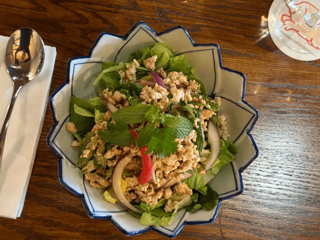 Larb Chicken Salad.