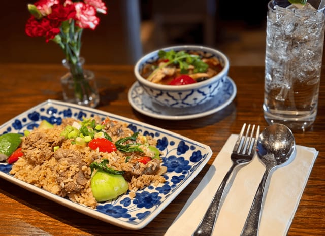 Thai Fried Rice Lunch Entree.