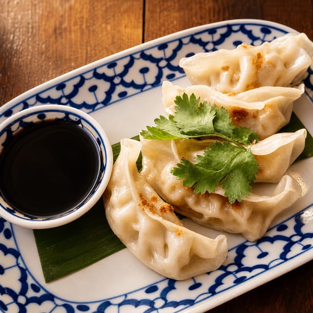 Vegetable Dumplings.