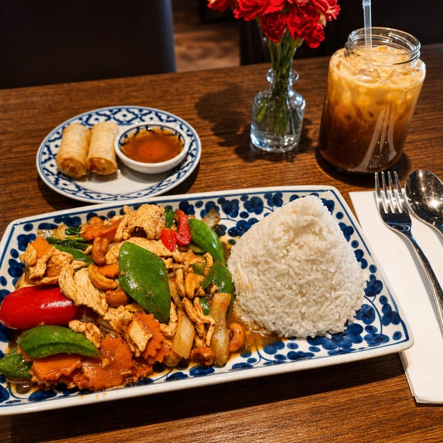 Cashew Nut Lunch Entree.