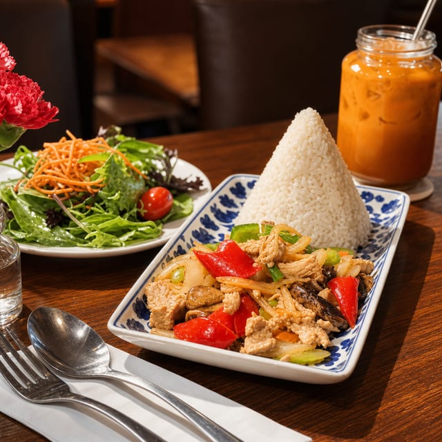 Ginger Lunch Entree.