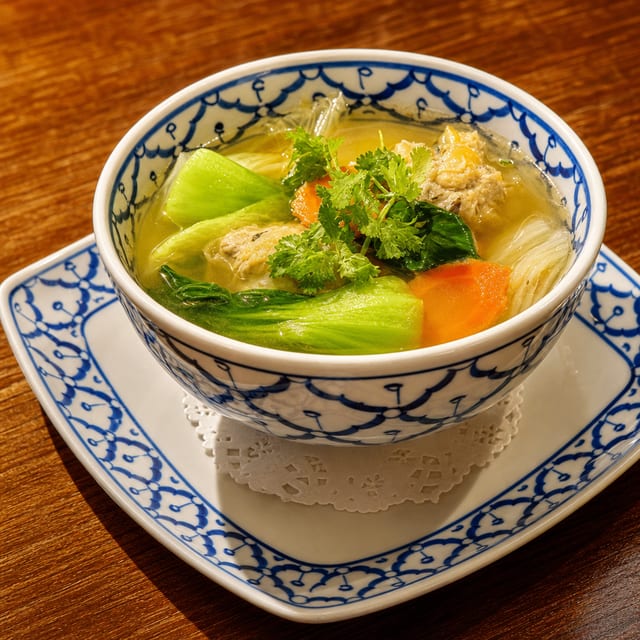 Wonton Soup.