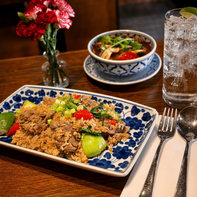 Thai Fried Rice Lunch Entree.
