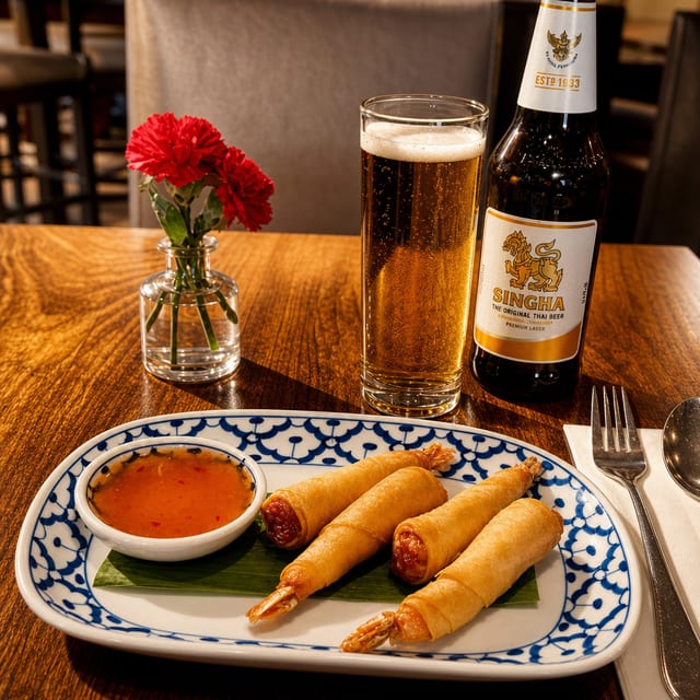 Shrimp Rolls.